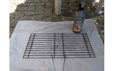 Test środka CLINEX GRILL.